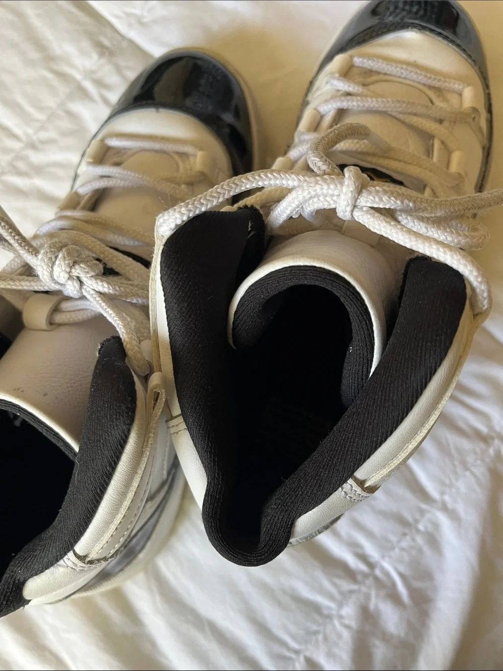 Nike Youth Black & White High-Top Sneakers for Kids